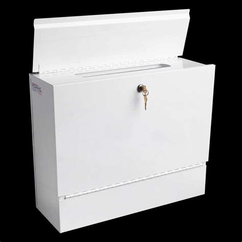 specimen lock box x-large metal|hanging exterior lab box staples.